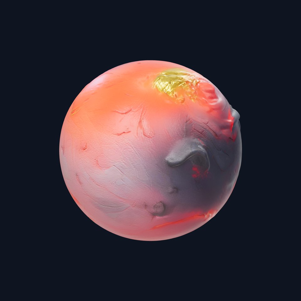 CrimsonCore Molten Planet Model Pack